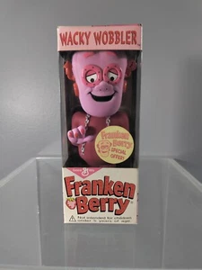 RARO 2000 FUNKO WACKY WOBBLER FRANKEN BERRY BOBBLEHEAD FIGURA PERSONAJE CEREAL - Imagen 1 de 6