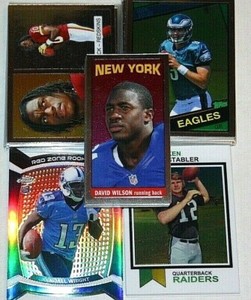 2012 Topps Chrome Football Inserts - '84 Chrome, Talls  +++  Pick From Drop Menu