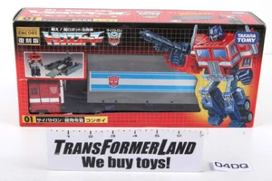 Convoy w/box Leaders Encore Reissue Transformers - Picture 1 of 3