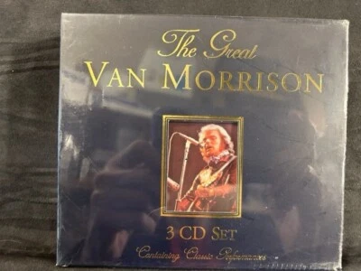 The Great Van Morrison  (3 cd set)  Import  -  NEW WITH REMAINDER MARK Foto 1 de 4