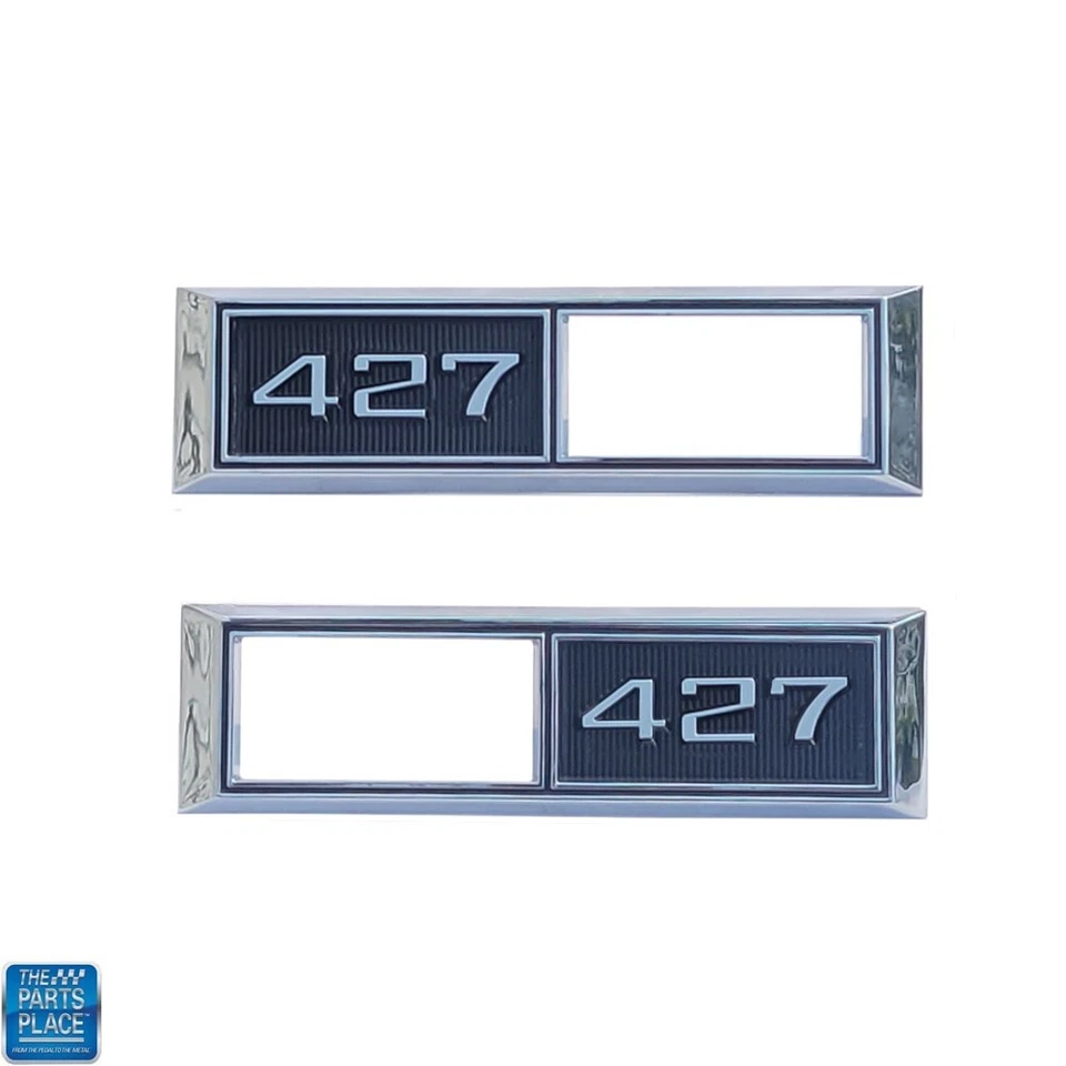 Nova 68 Chevelle 1968-69 bisel de luz marcadora delantera con motor tamaño 427 par nuevo Foto 1 de 1