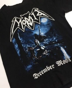 RETRO Morbid Band Diciembre Luna Camiseta Negra Manga Corta - Imagen 1 de 6