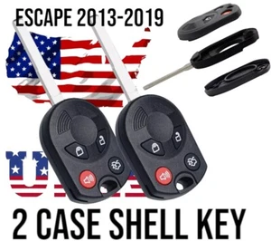 Key Fob Keyless Entry Remote Shell Case & Pad fits Lincoln f-ouc-4b-case [2]  - Picture 1 of 8