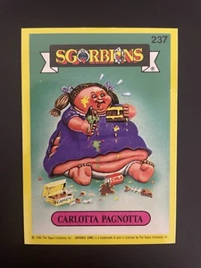 Sgorbions Serie 2 Secchio Spazzatura Bambini Largo MAUD / Grande Variante MARGE RARO - Foto 1 di 2