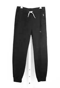 NWT Abercrombie Ftch Kids Boys Sweatpants Joggers Black Size 11/12 R - Picture 1 of 4