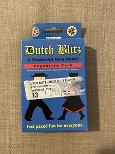 New (Open Box) Sealed Dutch Blitz Blue Expansion Pack - a Vonderful Goot Game! - Picture 1 of 5