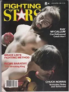 FIGHTING STARS MAGAZINE-APRIL,1982-VINTAGE FIGHTING STARS MARTIAL ART MAGAZINE - Picture 1 of 1