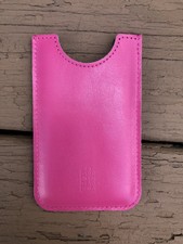 Ordning & Reda Swedish Design 4.75” Pink Leather iPod Pouch Business Card Case