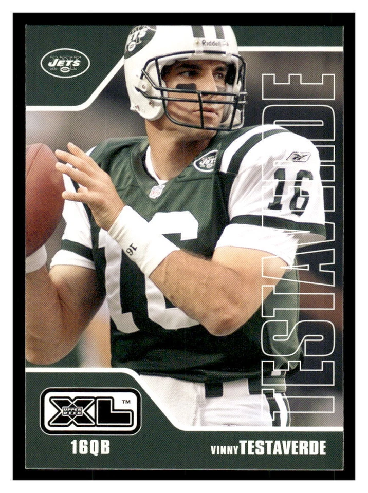 2002 Upper Deck XL  #326 Vinny Testaverde - New York Jets - Image 1 of 2