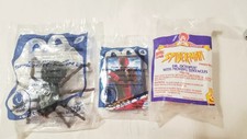 Lot of 3 MCDONALD'S  SPIDER-MAN TOYS NIP 1994-2014, Dr.Octopus, Card Tin, Windup