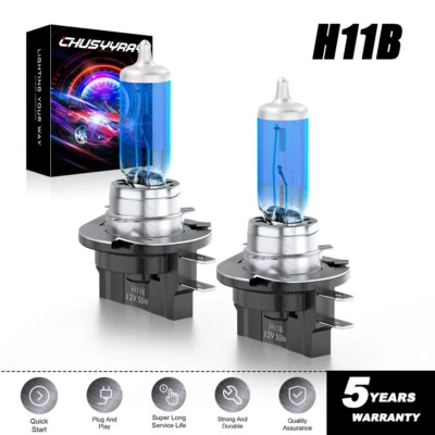 Faros halógenos de luz baja 2 piezas H11B para Hyundai Genesis Coupe 2010 2011 2012 Foto 1 de 4