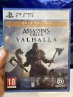 Assassin's Creed Valhalla Gold Ed Gioco+Seassonpass Ps5 Gioco Ita+Eu Sigillato
