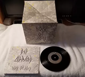 DEF LEPPARD Rock Of Ages 7" Vinyl UK Single 45 ROCK BOX PICTURE SLEEVE - Picture 1 of 12