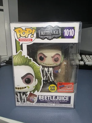 Funko pop Beetle Juice 1010 NEW YORK COMICON 2020 GITD - Immagine 1 di 4