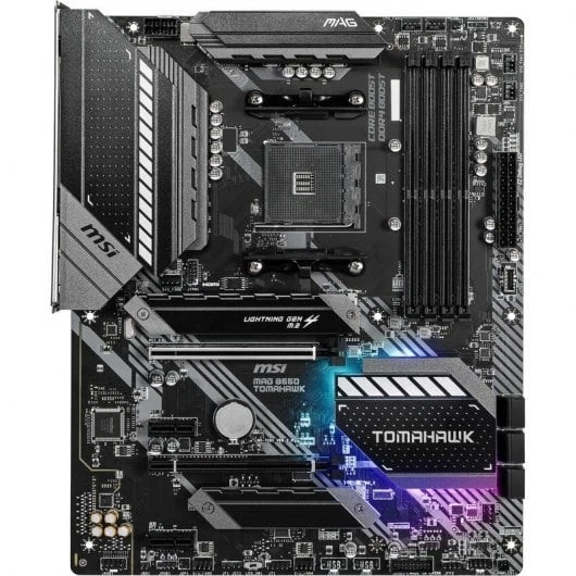 Placa Madre MSI MAG B550 TOMAHAWK AM4 AMD Serie 3 4 5000 DDR4 - Imagen 1 de 1