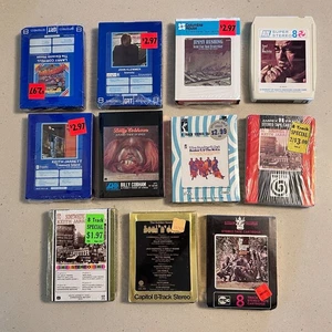 11 SOME SEALED 8-Track Tape Lot JAZZ SOUL ROCK Keith Jarrett THE MGs Bill Cobham - Picture 1 of 11