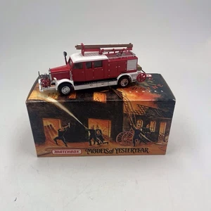 Matchbox Collectibles Model Of Yesteryear YFE07-M 1938 Mercedes Fire Truck - Picture 1 of 10