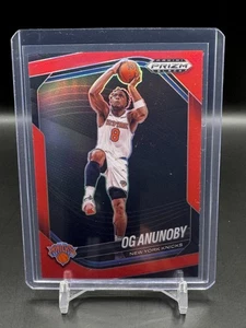 OG ANUNOBY 2024-25 PANINI PRIZM BLACK BASKETBALL RED KNICKS 121/299 - Bild 1 von 2
