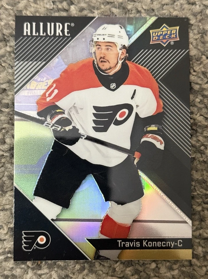 2024-25 Upper Deck Allure - Travis Konecny #18 Black Rainbow - Image 1 of 1