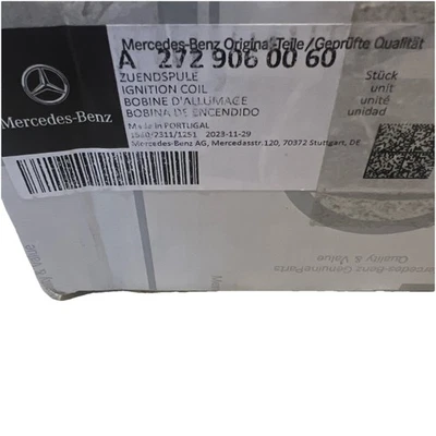 2007-2013 Genuine Mercedes-Benz 272-906-00-60 Ignition Coil — 第 1/4 张图片