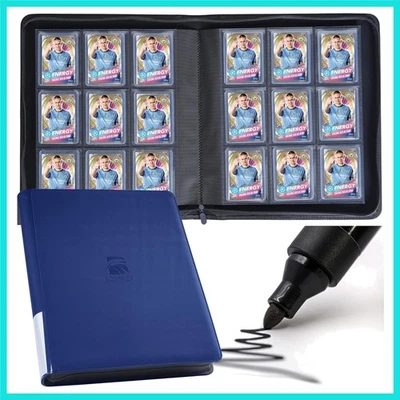 Carpeta Toploader, tiene capacidad para 288 Toploaders, 9 carpetas de carga superior de bolsillo con mangas Foto 1 de 4