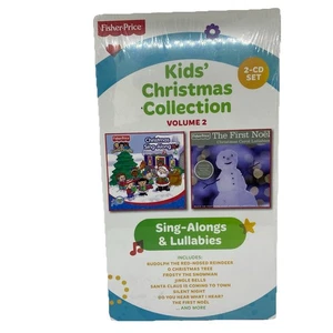 Fisher-Price Kids' Christmas Collection Volume 2 Sing-Alongs &Lullabies 2-CD Set - Imagen 1 de 6