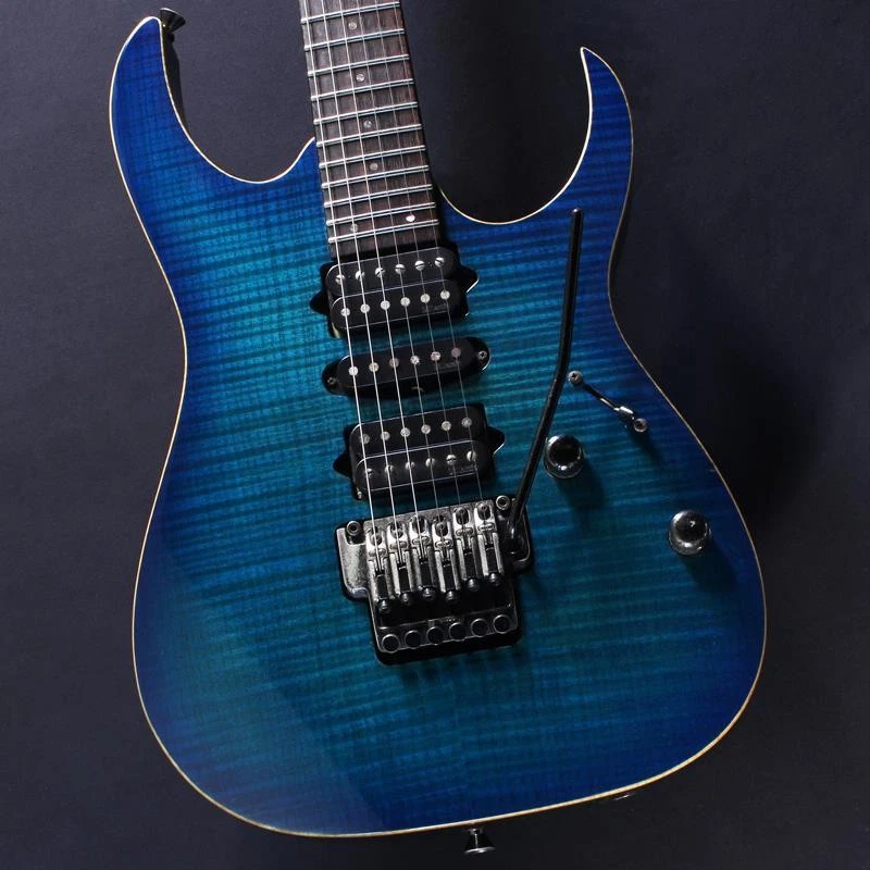 ギター Ibanez j custom rg8170f Ibanez USED ​​j.custom RG8170F (Transparent Blue) Used Electric