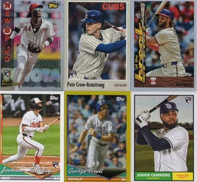 2024 Topps Archives MLB Baseball Base Rookie Parallel & Insert Cards - You Pick! - Image 1 of 2
