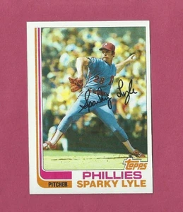 1982 TOPPS SPARKY LYLE CARD #285 PHILADELPHIA PHILLIES - Picture 1 of 1