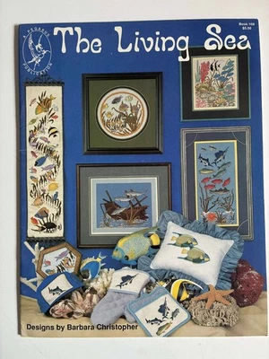 The Living Sea Cross Stitch Patterns Pegasus Designs by Barbara Christopher 168 - Image 1 of 3