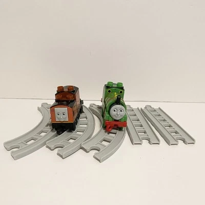 Mega Bloks Thomas Friends Blocks Trains Set Sodor Steamworks Parts Marion Percy - Image 1 of 4