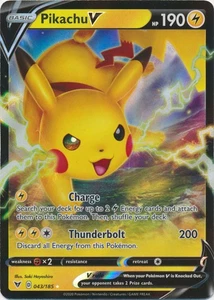 UR-01 Holo Pikachu V 043/185 ultra raro SWSH04: voltaje vívido - Imagen 1 de 1
