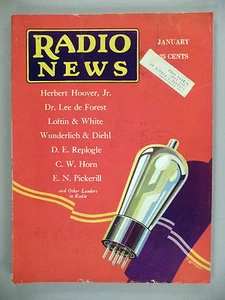 Radio News - January, 1930 -- Hugo Gernsback publication - Picture 1 of 4