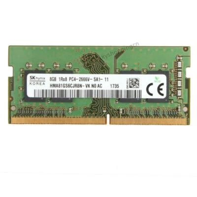 SK Hynix 8GB 1RX8 PC4-21300S PC4-2666V DDR4-2666Mhz Laptop SO-DIMM RAM Memory #8 - Image 1 of 4