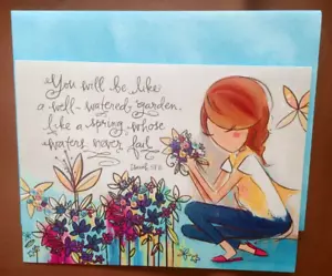 "Healed By Our Creator", (1) Leanin' Tree Get Well Card, New With (1) Envelope - Picture 1 of 9