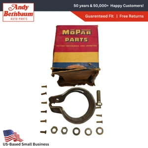 1955 Dodge Coronet Royal Exhaust Pipe Support & Clamp Pkg 8 Cylinder 1603350 NOS - Picture 1 of 8