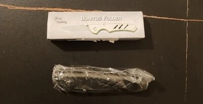 Frost Cutlery Bonitos Folder Folding Pocket Knife Plain Edge 2 3/4" - Image 1 of 3