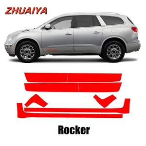Rockers PreCut PPF Paint Protection Film For BUICK ENCLAVE BASE 2010-2012 - Picture 1 of 8