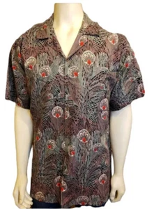 Brand New! Caribbean Club Mens XL Hawaiian Shirt Sleeve Shirt  - Picture 1 of 4