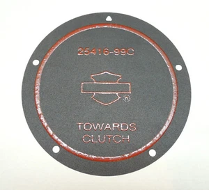 OEM HARLEY DAVIDSON 5-HOLE GASKET FOR '99-06 5 SPEED TWIN CAM DERBY CLUTCH COVER - Picture 1 of 1