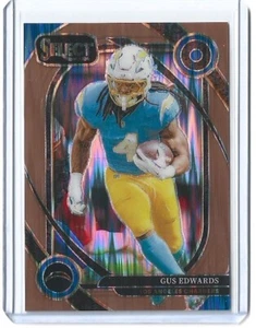 Amortiguador de cobre Select 2024 Gus Edwards/299 Prizm Club Level #258 - Imagen 1 de 2