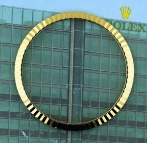 Factory Midsize Rolex Datejust 31mm 18K Yellow Gold FLuted Bezel Mint!! #F5 - Picture 1 of 5