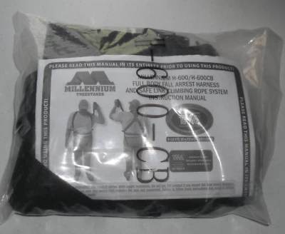 New Millennium Treestands H-600-CB Full-Body Safety Harness & Climbing Rope - Image 1 of 4