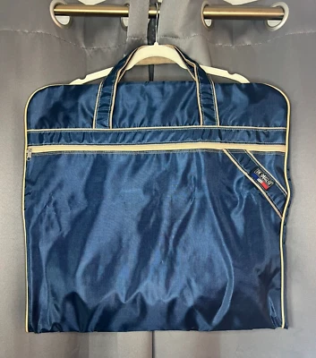 Vintage The Smuggler Garment Bag Navy Blue EXCELLENT Condition - Image 1 of 4