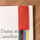 PU Leather Leather Bookmark Multi-color Page Marker New Pagination Mark  School