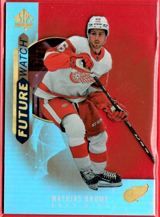 2020-21 SP AUTHENTIC MATHIAS BROME FUTURE WATCH ACETATE ROOKIE #202 RC FWA - Image 1 of 1