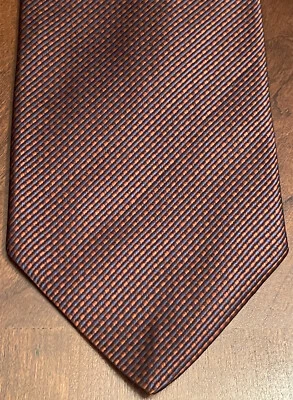 复古 Tommy Hilfiger 100% 真丝男式领带美国制造 — 第 1/4 张图片