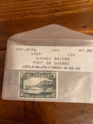 Canada Stamp 156 "Quebec Bridge" Used - Изображение 1 из 3