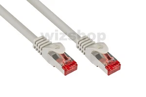 Cavo Rete Cat 6 Schermato S/FTP da 0 a 50m Ethernet Lan RJ45 Gigabit 100% rame - Foto 1 di 4