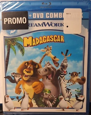 Madagascar DVD DreamWorks PROMO Widescreen 2005 PG Brand New Factory Sealed - Image 1 of 2